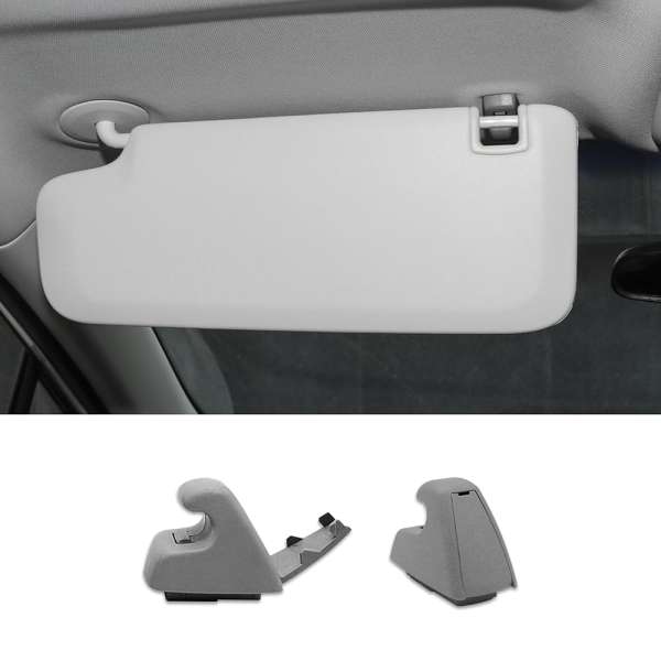 2PCS Sun Visor Support Clip Retainer, Interior Sun Visor Hook Clips, Auto Sunvisor Hook Bracket Holder, Car Visor Accessories Sun Visor Clip Compatible with Chevy Cruze Sonic...