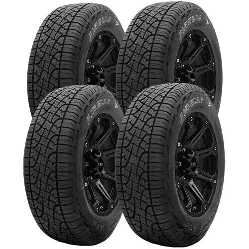 4 - 275/55R20 Pirelli Scorpion ATR 113H SL White Letter Tires