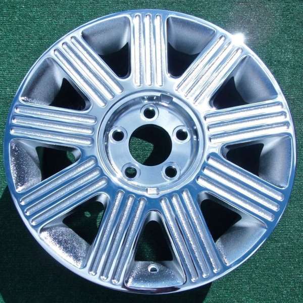 4W1Z-1007-AA Lincoln Town Car Wheel Factory Style 2003 2004 2005 Chrome OEM 3502