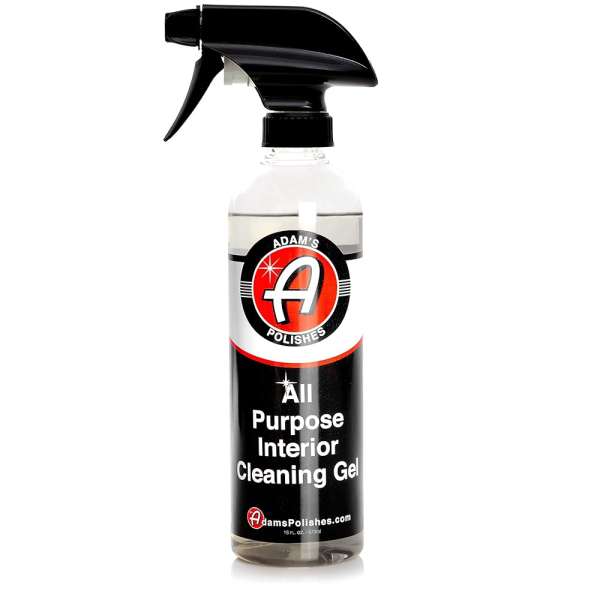 Adam's Polishes All Purpose Interior Cleaning Gel - Best For Detailing Leather Seats Vinyl Carpet Upholstery Plastic Rubber Interior Surfaces Floor Matts & Car Accessories Boat...