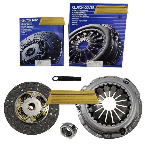 AISIN Toyota OEM Clutch Kit For 2016-2023 Toyota Tacoma 3.5L TRD Sport 6SPD - Made By AISIN for Enhanced Performance and Durability - Comes With 12 Month Brand Warranty