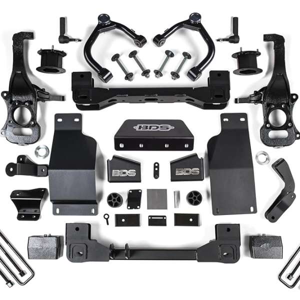 BDS1807FS | 4 Inch Full Suspension Lift Kit (Front & Rear) | Diesel | FOX 2.0 Shocks | Compatible with Chevy Trail Boss or GMC AT4 1500 (20-24) 4WD