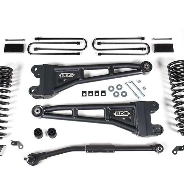 BDS2200FS | 3 Inch Full Suspension Lift Kit (Front & Rear) w/Radius Arm | FOX 2.0 Shocks | Compatible with Ford F250/F350 Super Duty (23-24) 4WD