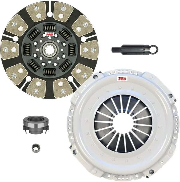 ClutchMax Performance Stage 4 Clutch Kit Compatible with 1998-2003 Dodge Ram 2500, Ram 3500 5.9L 6cyl Cummins Turbo Diesel 5-speed, 8.0L 10cyl (CP05092HDC-ST4)