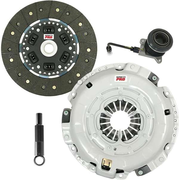 ClutchMax PRO Performance Stage 2 Clutch Kit with Slave Cylinder Compatible with 2013 2014 2015 2016 Hyundai Genesis Coupe 3.8L DOHC 6cyl (CP05254SBWS-ST2)