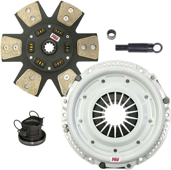 ClutchMaxPRO Performance Stage 3 Clutch Kit Compatible with Jeep Liberty 2002 2003 2004 5-Speed 3.7L Jeep Wrangler 2007 2008 2009 2010 2011 6-Speed 3.8L (CP01046HDC-ST3)