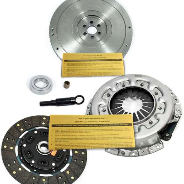 EFT HD Clutch Kit With Flywheel For 1983-1996 Nissan Pickup 720,D21, Pathfinder 2.0L, 2.4L 4 Cylinder - Enhanced Performance and Durability - 12 Month Brand Warranty