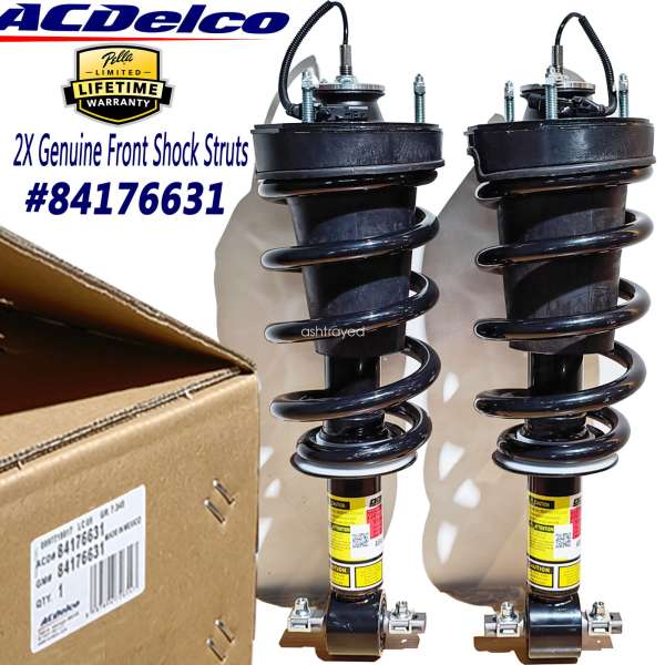 Genuine 2X Front Shock Assemblys For 15-20 Cadillac Escalade GMC Sierra Tahoe