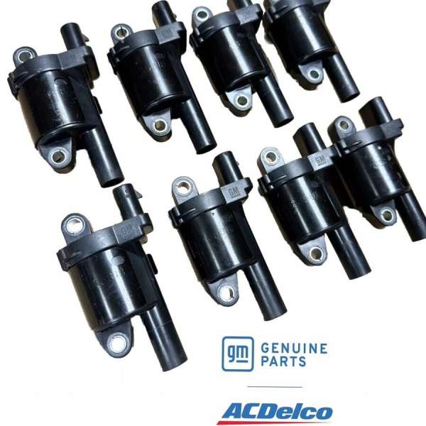 GENUINE AC Delco 8 Ignition Coils 2014-2024 Chevrolet GMC Cadillac Gen V LT1 L83