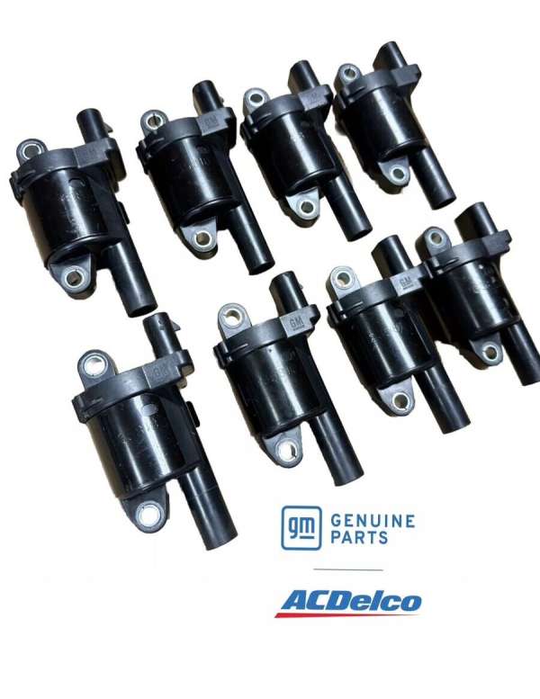 GENUINE AC Delco 8 Ignition Coils 2014-2024 Chevrolet GMC Cadillac Gen V LT1 L83