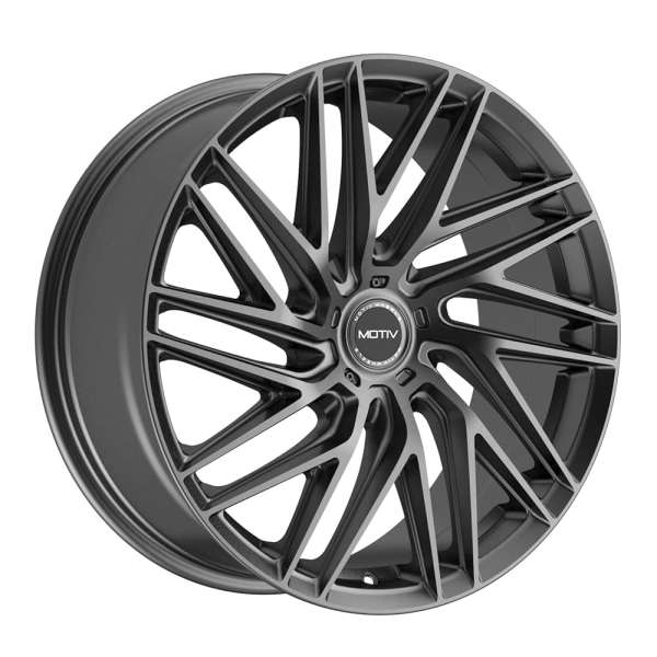 Motiv 429G 18x8 5x4.5"/5x120 +40mm Gunmetal Wheel Rim 18" Inch