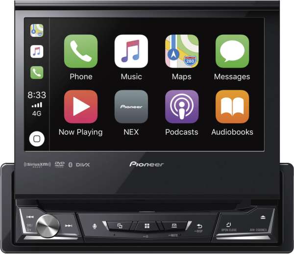 Pioneer 1-DIN 6.8 Touchscreen Car Stereo DVD Player Receiver *AVH3500