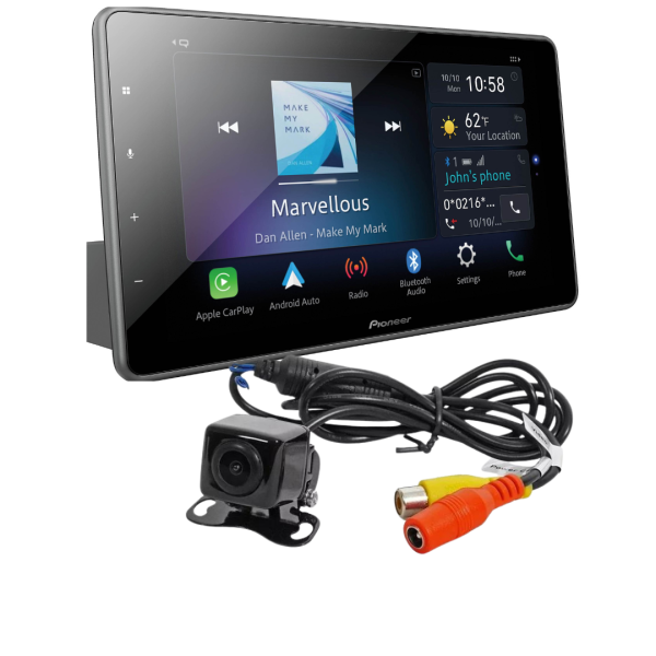 Pioneer DMH-WT3800NEX 9" Digital Multimedia Receiver + Camera(Does Not Play CDs)