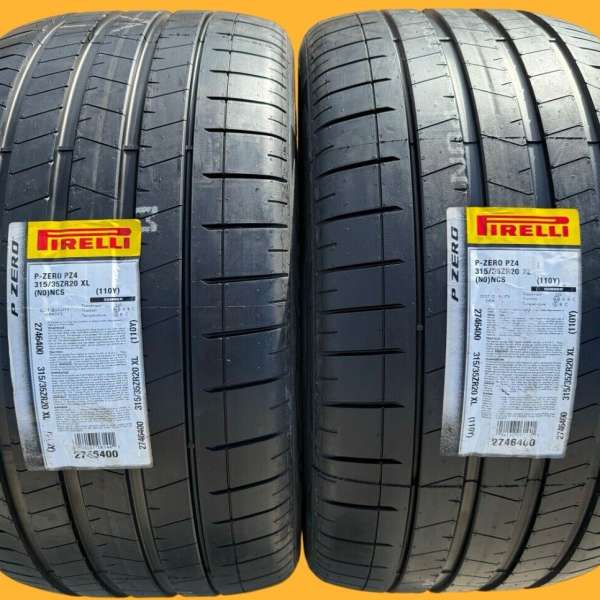 TWO NEW 315/35ZR20 Pirelli P Zero PZ4 Tires Like Michelin Pilot Sport 4S 3153520