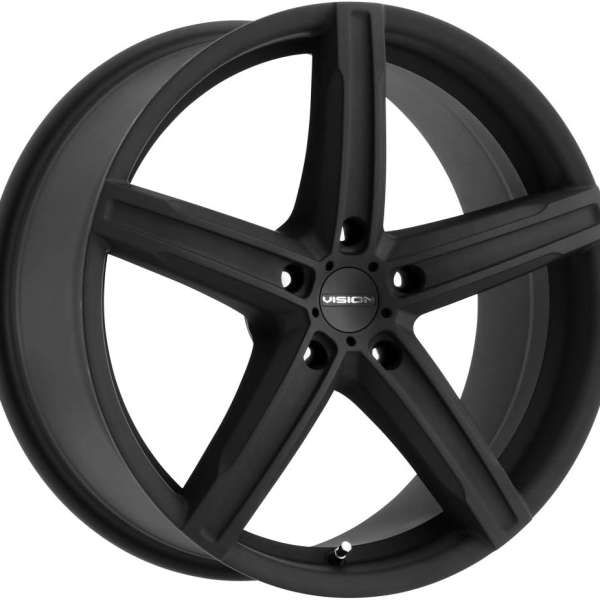 Vision 469 Boost 17x7 5x4.5" +38mm Satin Black Wheel Rim 17" Inch